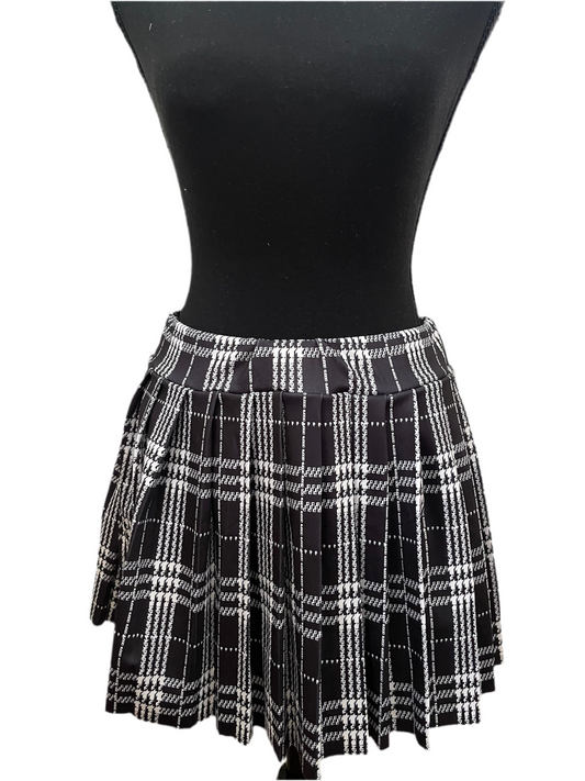 Plaid Mini Skirt