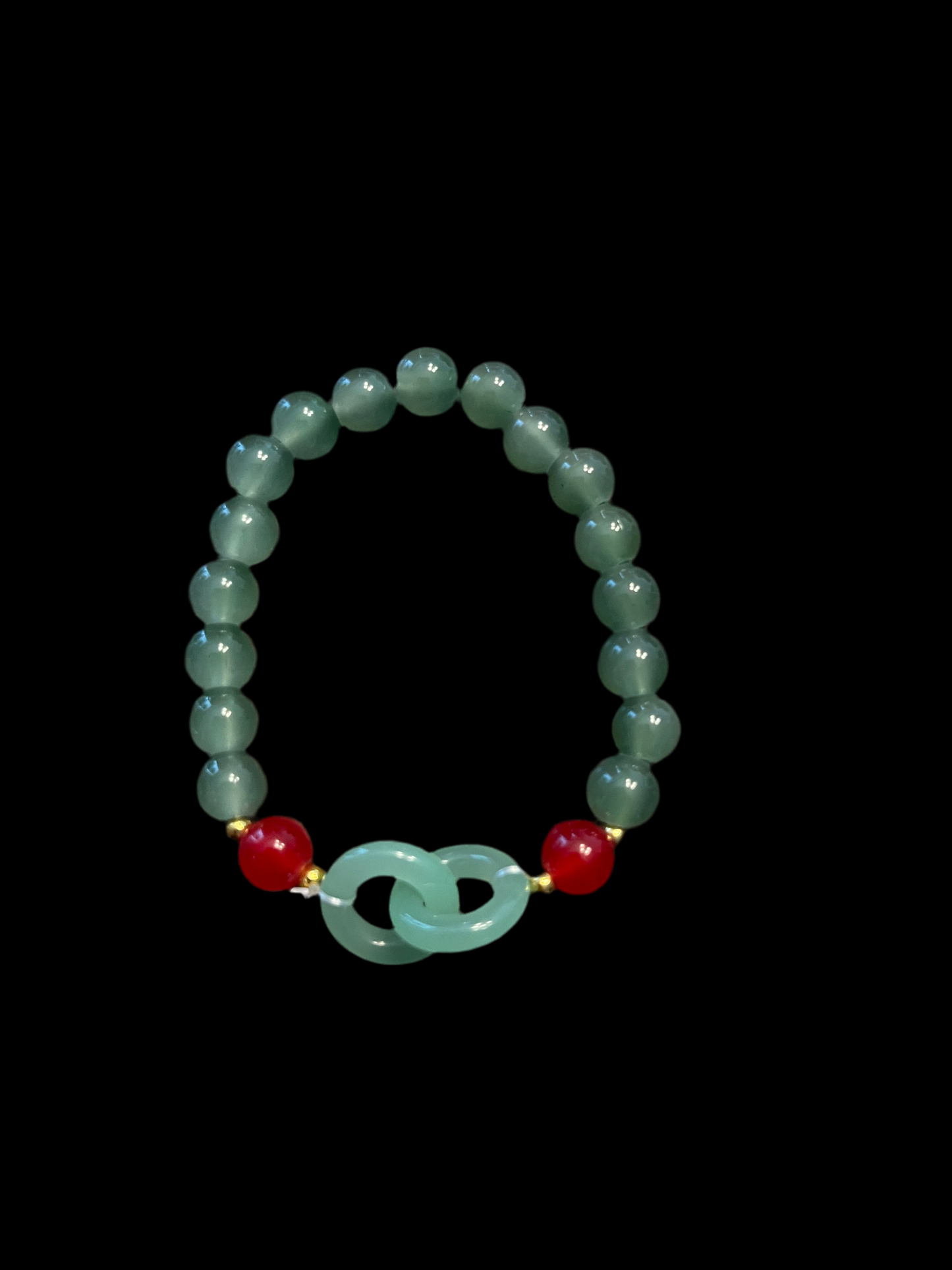 Jade and Agate Bracelet